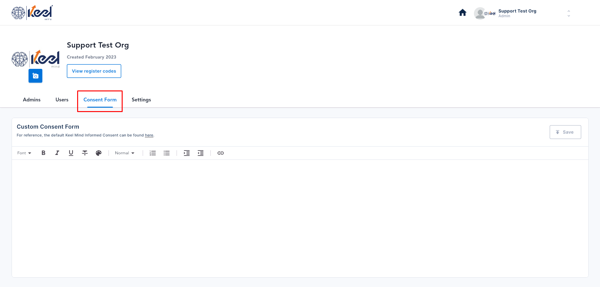 Creating A Custom Consent Form Keel Mind